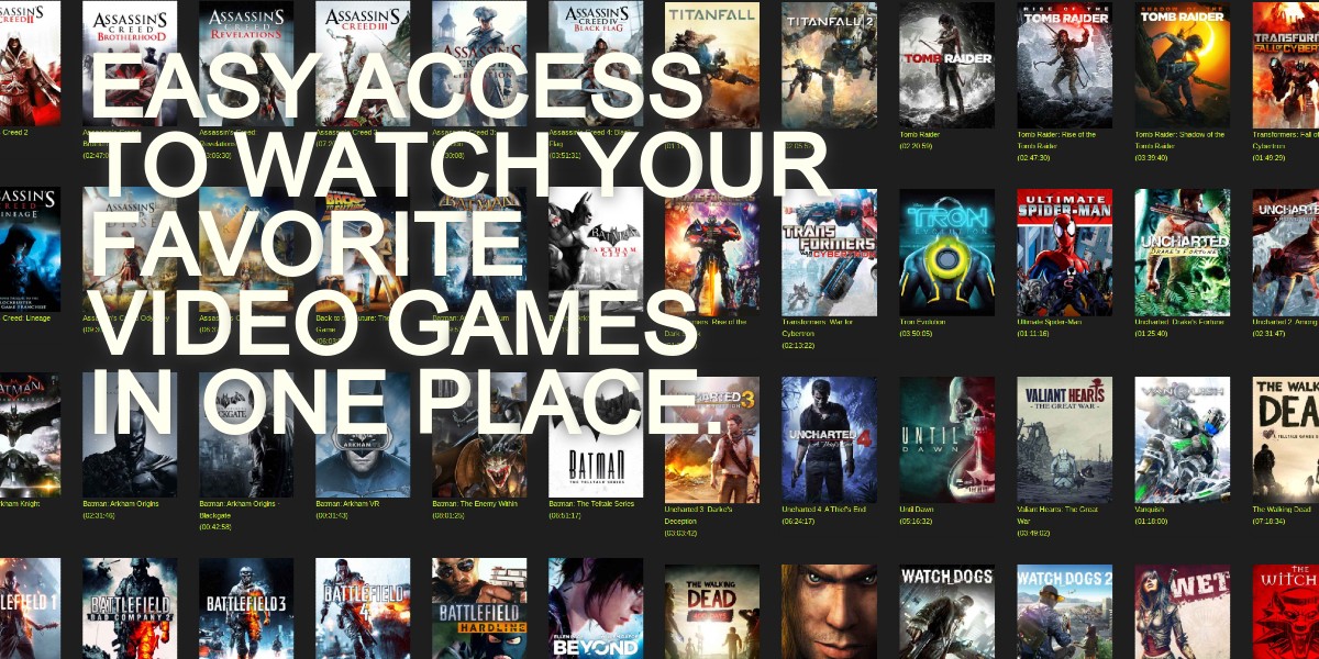 Watch Video Game Film on Intense Cinema. Intense Cinema is the #1 film site for gamers. Watch feature length video game film free online or stream to your portable devices.